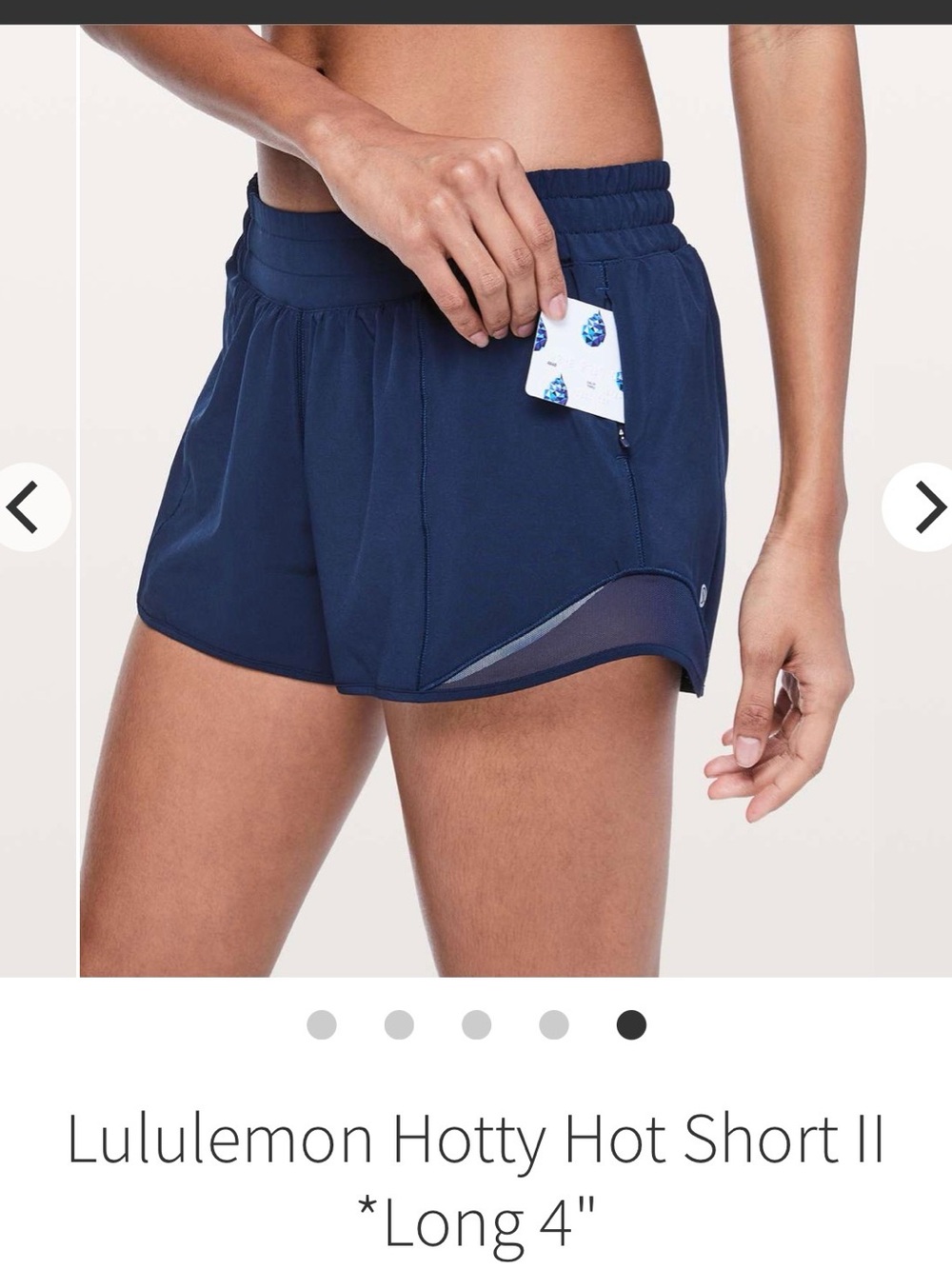 Lululemon Hotty Hot Shorts 4”